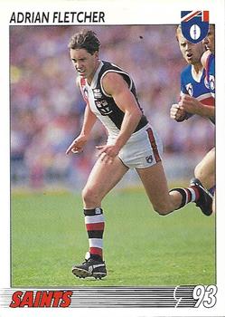 1993 Select AFL #33 Adrian Fletcher Front